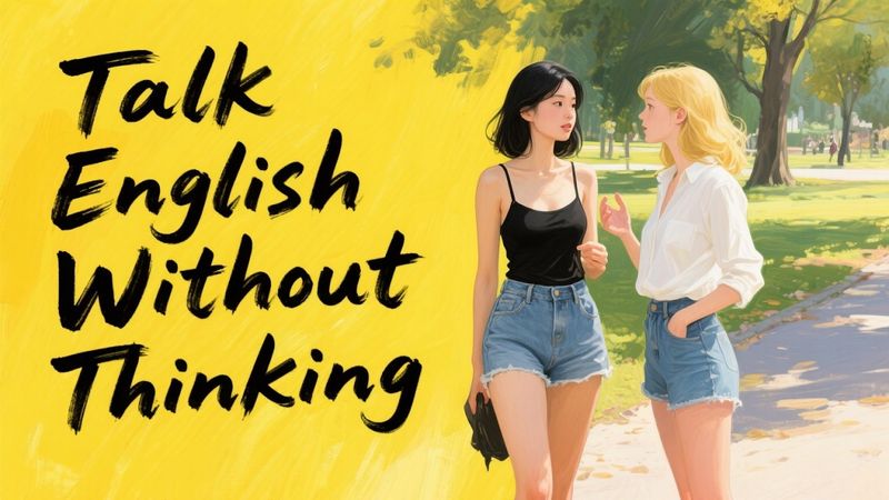 How to Talk English Without Thinking?