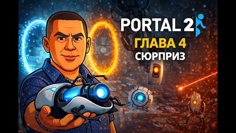 Portal 2 — Глава 4: «Сюрприз» — Wheatley управляет, и всё идёт не так