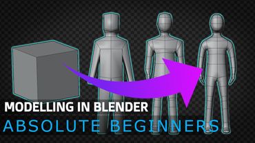 Tutorial: Blender MODELLING For Absolute Beginners - Simple Human