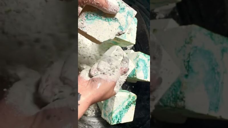 Plain Fresh & Reformed Marbled Chalk