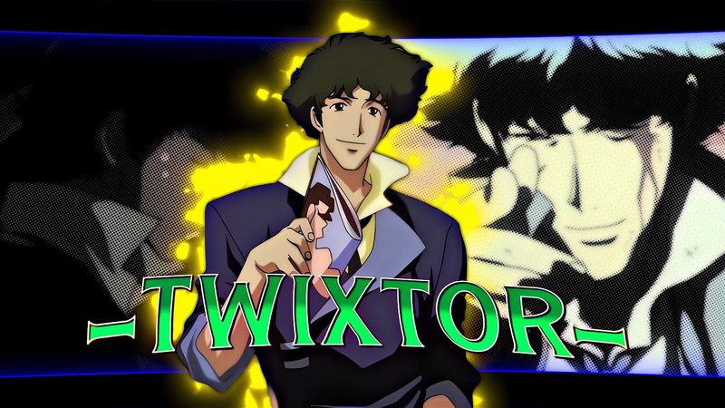 Spike Spiegel Twixtor Clips 4K + CC