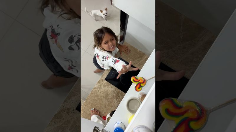 WHO DOES SHE NEED SWEETS FOR?