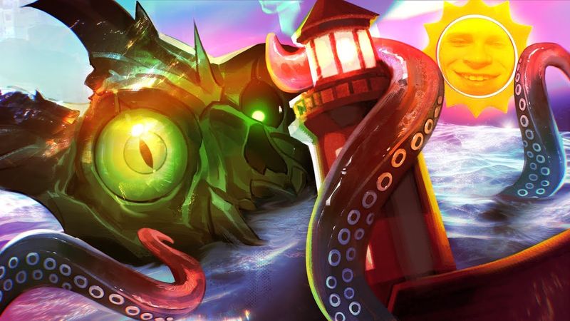 ▼ОНО СОЖРЁТ МАЯК 🐙и меня