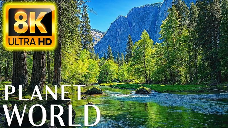 Nature Relaxation Film 8K • Beautiful Scenery, Relaxing Music & Nature Sounds in 8K ULTRA HD