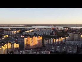 Архангельск 2020 г. вид с коптера Dji Mavic.