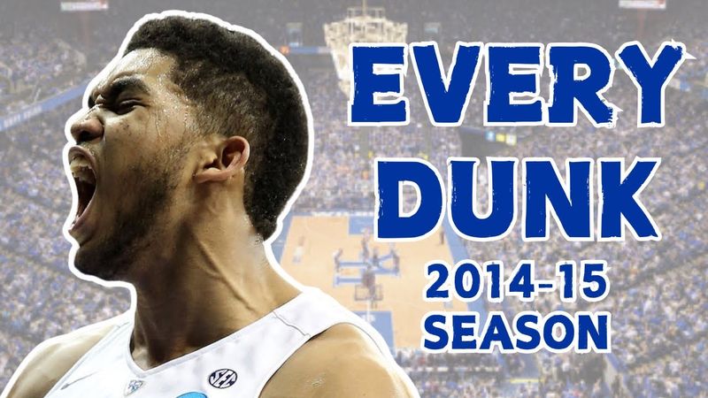 EVERY Kentucky Basketball DUNK from 2014/15 Season