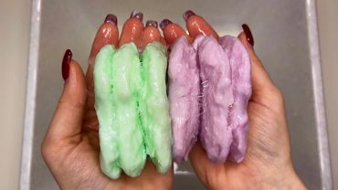 ASMR ☁️🧽Soaked soap Shik | АСМР ☁️🧽Размокшее мыло Шик