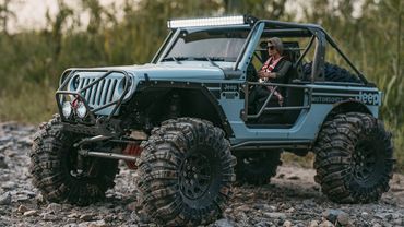 1/10 Scale Rc SCX10 III - Wrangler Rubicon JK / Mud RC Jeep 4x4 Off Road
