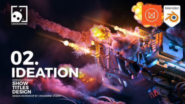 Blender 3D- Show Title Design for TV/Web - 02 Ideation