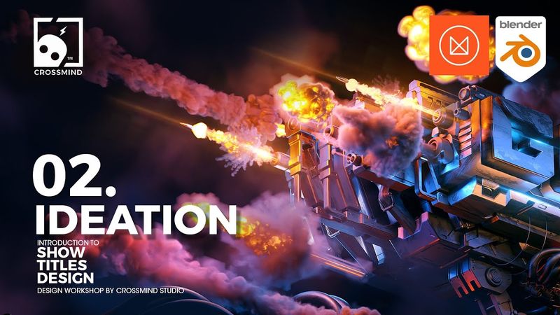 Blender 3D- Show Title Design for TV/Web - 02 Ideation