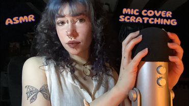 Foam Mic Cover Scratching ASMR | Mic Rubbing, Rambling, Whispering