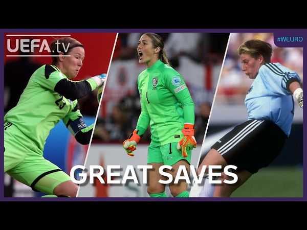 🧤 EARPS, NORDBY, ROTTENBERG | Great #WEURO Saves! #WEURO2025