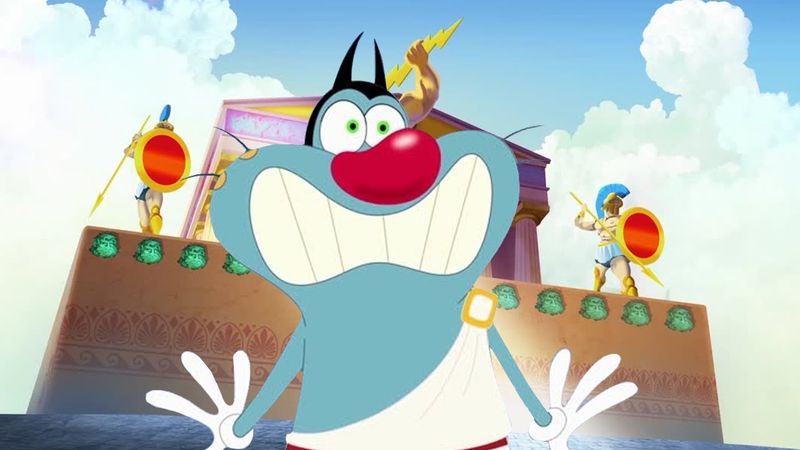 Oggy and the Cockroaches - Oggy’s 12 Labors (S05E64) BEST CARTOON COLLECTION | New Episodes in HD