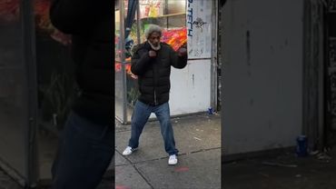 Coach Mike met him in Brooklyn. In the '80s, this man boxed in the NY Golden Gloves!!!