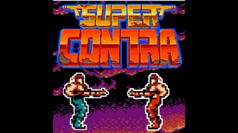 Super Contra NES (Прохождение на двоих)
