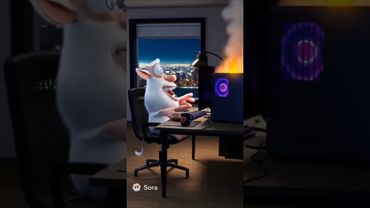 Буба, что то натворил #нейросеть #ии #нейросети #sora2