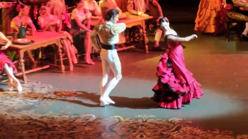 Кристина Карасева, Руслан Скворцов - Дон Кихот, 2 акт, танец  Мерседес 23.09.2018