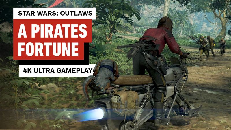 Star Wars Outlaws - A Pirate's Fortune | The First 28 Minutes of 4K Gameplay