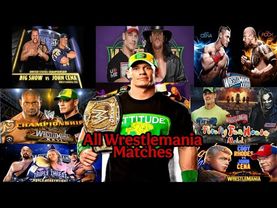 Every John cena wrestlemania matches (2004-2025)