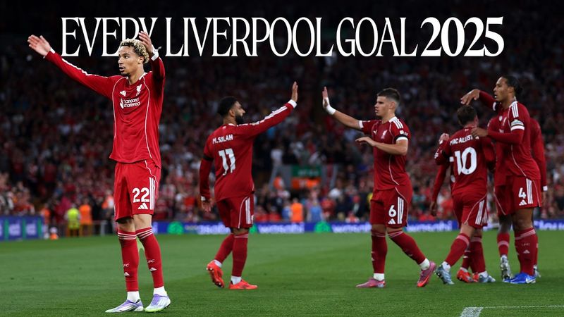All 100 Liverpool Goals Scored in 2025!