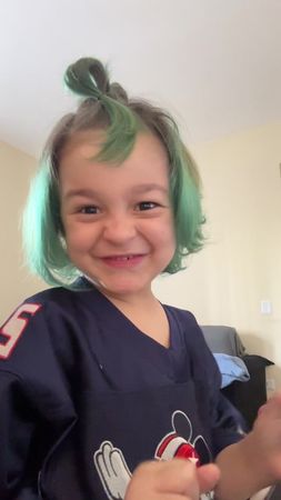 dia do cabelo maluco do otto foi diferenciado esse ano  #cabelomaluco...