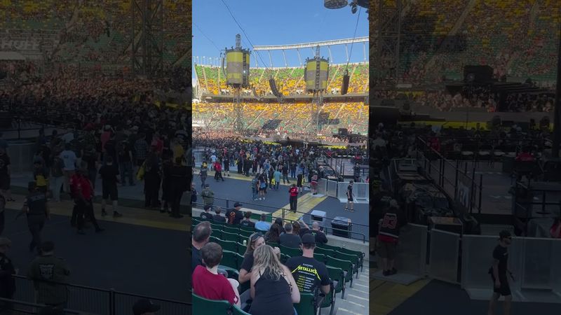 Metallica concert in Edmonton