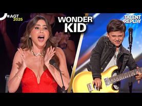 10-Year-Old Rockstar SHREDS Lenny Kravitz Hit | AGT 2025