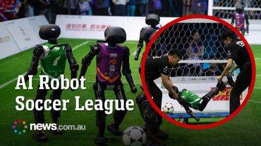 AI Robot soccer league kicks off in China