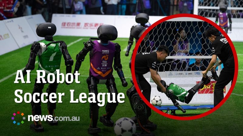 AI Robot soccer league kicks off in China