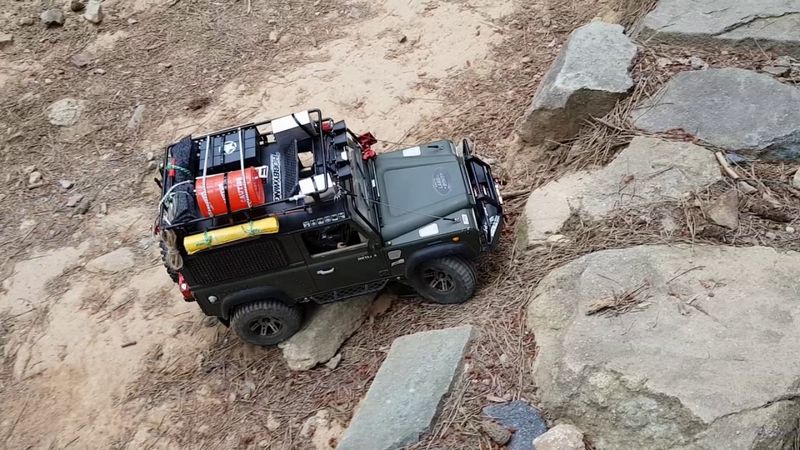 RC RC4WD D90 DEFENDER Cho_up Mountain Advenuture 2