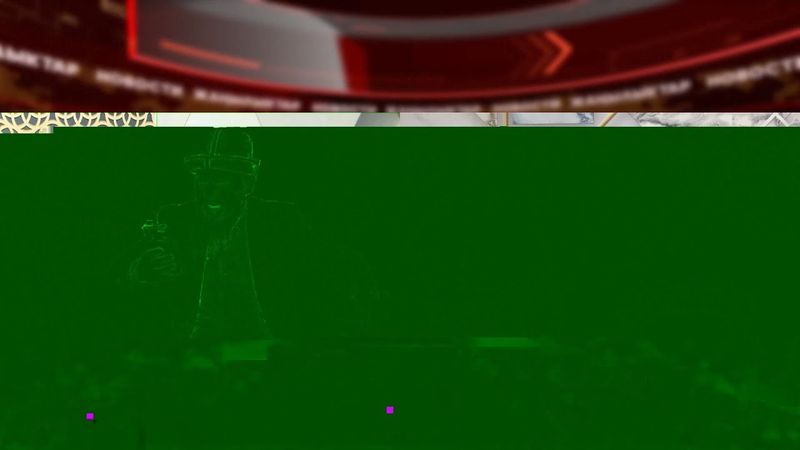 Глюки с логотипом в эфире канала УТРК Жалал-Абад (Жалал-Абад, Кыргызстан) 27.02.2025