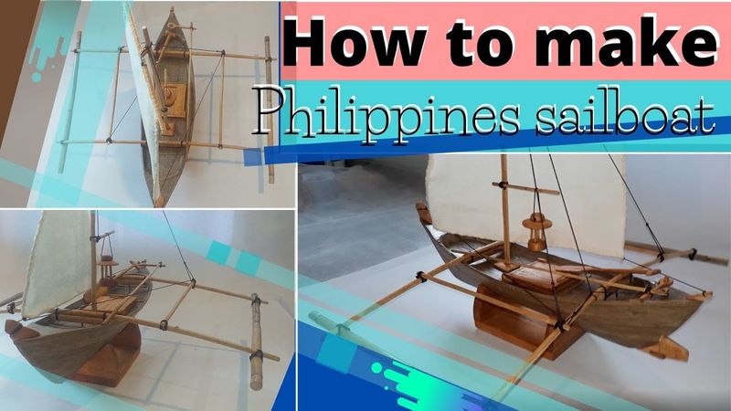 This Sailboat is very easy to make...