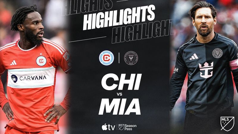 HIGHLIGHTS: Chicago Fire FC vs. Inter Miami CF | 62K at Soldier Field
