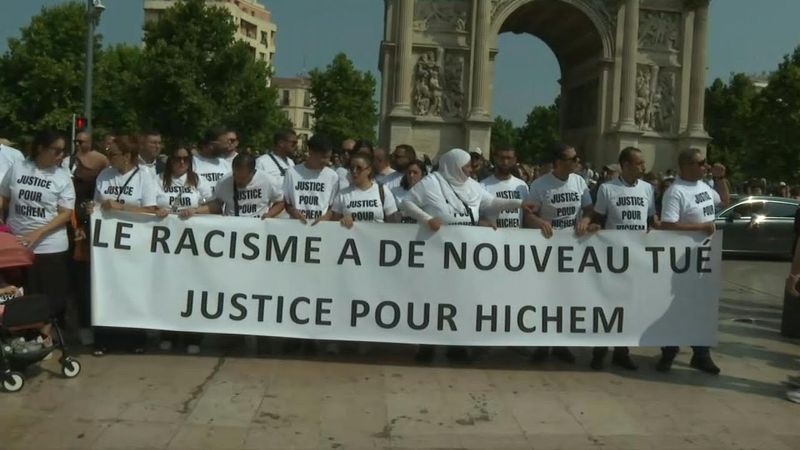 Silent march in Marseille in tribute to Tunisian murdered in south France | AFP