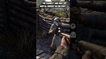 the most brutal moment  #callofduty #ww2
