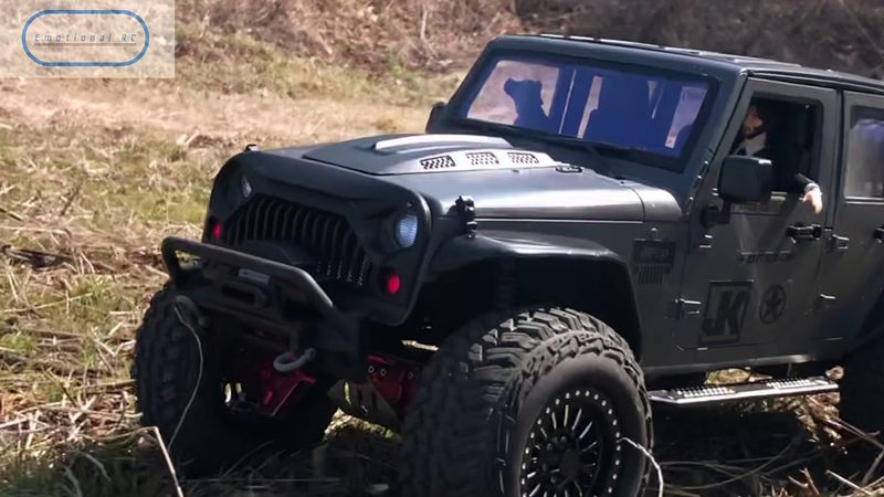 Traxxas TRX4 Jeep Wrangler Rubicon Emotional Trail Rc car