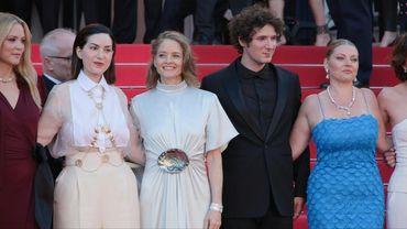Jodie Foster walks red carpet at 'Vie privee' premiere in Cannes | AFP