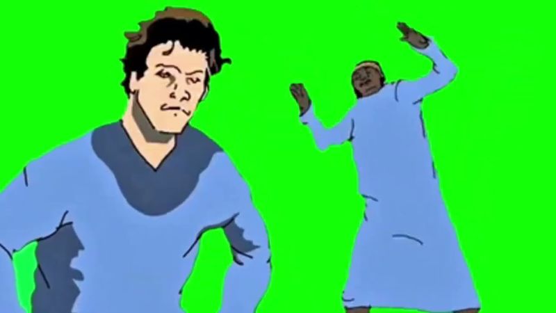 Anime Ritual Meme Green Screen