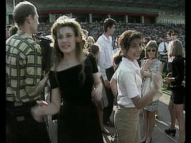President Boris Yeltsin dancing