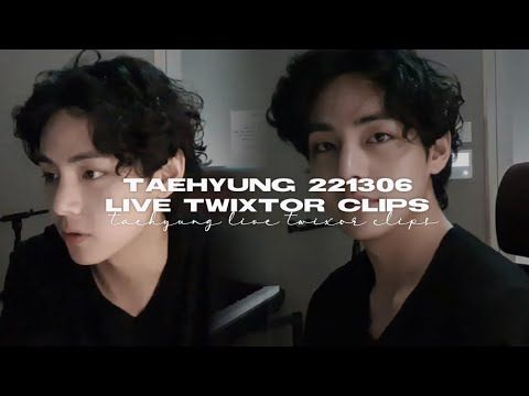 taehyung 221306 live vlive twixtor clips! [HD]