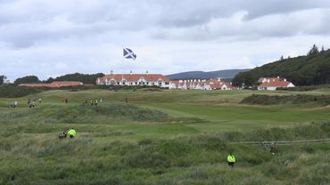 Outside Trump's Turnberry golf resort ahead of meeting with Starmer | AFP