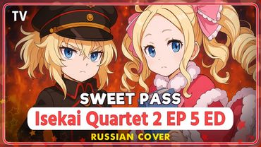 Isekai Quartet 2 EP 5 ED (sweet pass) rus cover Marie Bibika