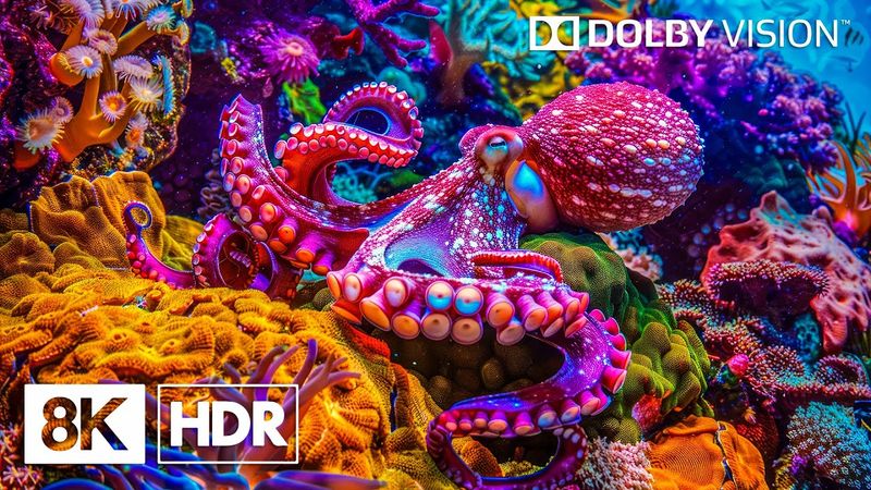 Beautiful Creatures of the Deep in 8K HDR | Dolby Vision™