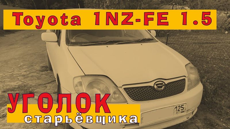 Toyota Corolla RUNX (1NZ-FE 1.5): Простая и ресурсная "атмо-полторашка" начала 2000-х годов