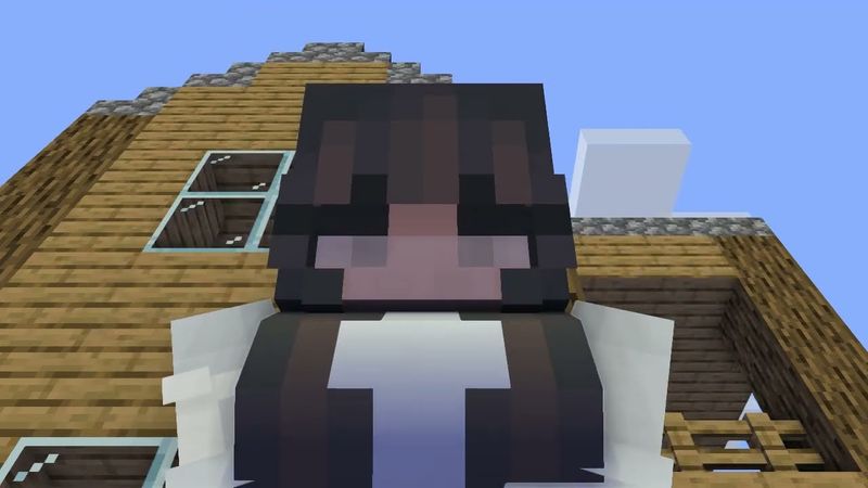 Giantess growth huge cutie ;3 Minecraft giantess growth animation #35