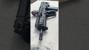 The Tavor, chambered in five-five-six #pewpew #pewpewlife #edc #hunting #airsoft #short #shorts