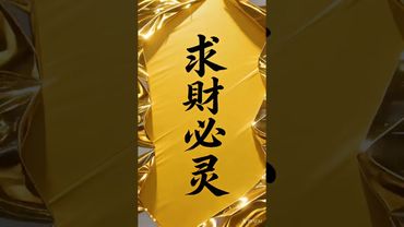 《求财必灵》接了！转发！功德无量！#正能量 #手机壁纸 #手机屏保 #壁纸 #国学文化 #道家文化 #民间文化 #有求必應 #发财 #转运