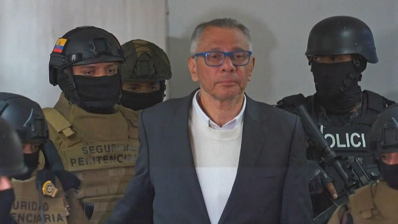 Ecuador ex-vice president Glas arrives for new corruption trial | AFP
