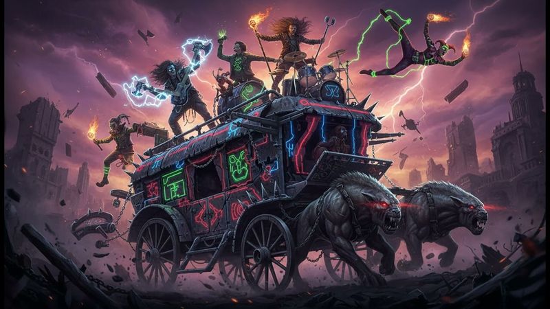 Весёлые ребята - Бродячие артисты (Cover). Стиль уехал, и не поддается определению. :-(