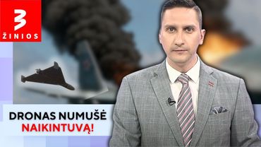 Ukrainiečių kerštas: jūrinis dronas prieš rusų oro pajėgas / TV3 Žinios
